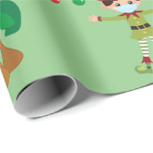 2020 Bleibe Niedliche Weihnachtsmaske Geschenkpapier (Rolleneckpunkt)