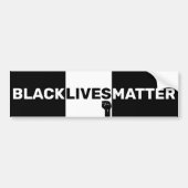 2020 BLM Bewegung Fett Schwarzes Leben Matter Autoaufkleber (Vorne)