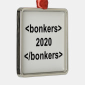 2020 Bonkers Ornament Aus Metall (Rechts)