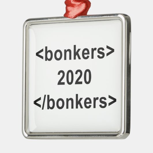 2020 Bonkers Ornament Aus Metall (Links)