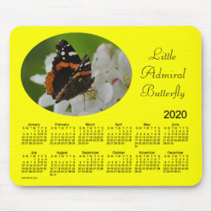 2020 Butterfly-Kalender von Janz Mousepad