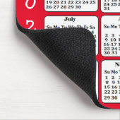 2020 Calendar Custom Color Office-Maus-Pad Mousepad (Ecke)