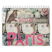 2020 Calendar Paris, Frankreich Kalender (Titelbild)