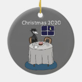 2020 Christmas ornament Plague Doctor Black Cat (Hinten)