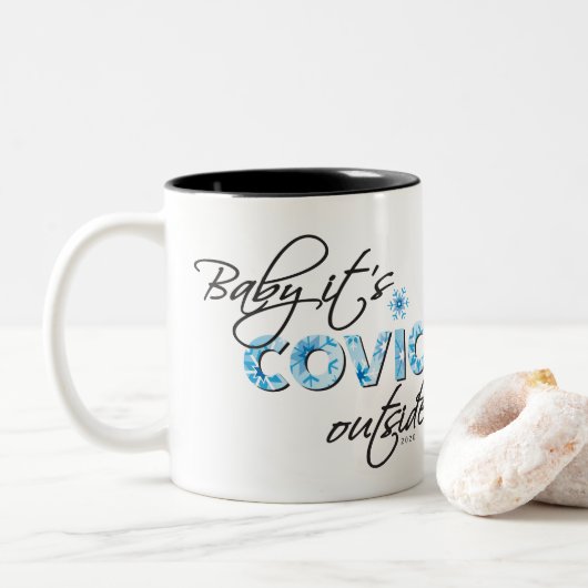2020 Covid Außenbereich Tasse (Mit Donut)