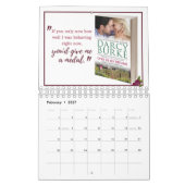 2020 Darcy Burke Contemporary Romance Calendar AUS Kalender (Feb 2027)