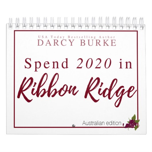 2020 Darcy Burke Contemporary Romance Calendar AUS Kalender (Titelbild)