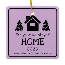 2020 Das Jahr, das wir Zuhause Foto Lila Bleibe ha