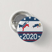 2020 Demokraten Button (Vorne & Hinten)