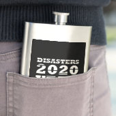 2020 Desaster Jahr Flachmann (Beispiel)