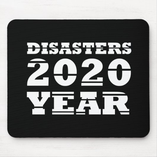 2020 Desaster Jahr Mousepad (Vorne)