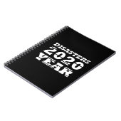 2020 Desaster Jahr Notizblock (Linke Seite)