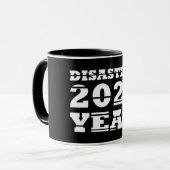 2020 Desaster Jahr Tasse (Vorderseite Links)