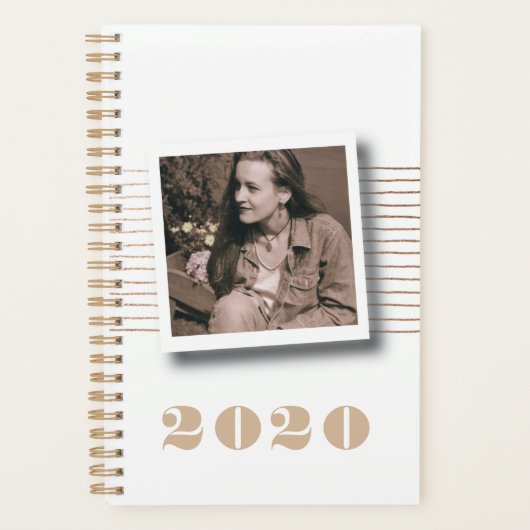 2020 Diary Planner für Personalisiertes Foto Planer (Vorderseite)