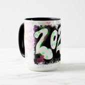 2020 ein hässliches Jahr Not leidende Kunst und Te Tasse (Vorderseite Links)