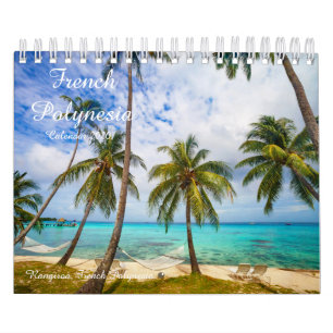2020 Französische Polynesien-Souvenirkalender Kalender