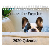 2020 Französischer Bulldog-Kalender - Cooper the F Kalender (Titelbild)