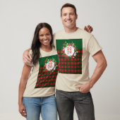 2020 Frohes Neues Jahr! Schottland-Muster T-Shirt (Unisex)