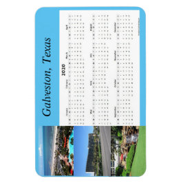 2020 Full Year Magnetic Calendar Magnet
