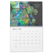 2020 Gemstone Crystal Rock Muster Design Kalender (Feb 2027)
