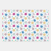 2020 Gesichtsmaske Covid Quarantine Muster Geschenkpapier Set (Vorderseite 3)