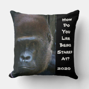 2020 GIBT ES GLEICHZEITIG, AM GORILLA-Kissen zu BE Kissen
