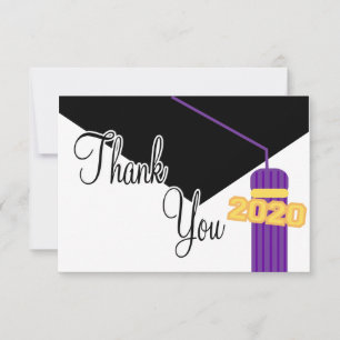 2020 Graduierungskappe und Tassel Vielen Dank (Lil Dankeskarte