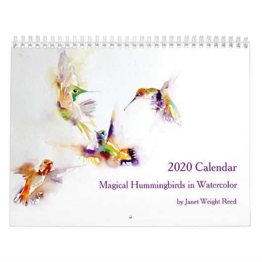 2020 Hummingbird-Kalender Kalender (Titelbild)