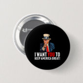 2020 - Ich Wollte Ihnen, Amerika groß Behalten - O Button (Vorne & Hinten)