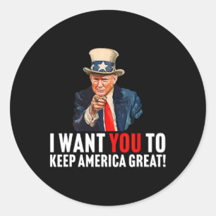 2020 - Ich Wollte Ihnen, Amerika groß Behalten - O Runder Aufkleber