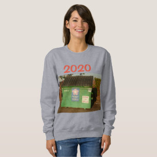 2020 in grünem Dumping Sweatshirt