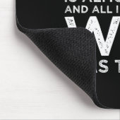 2020 Is Almost Over Wtf Was That_ Funny New Year's Mousepad (Ecke)