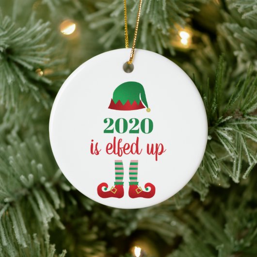 2020 ist das sonnige Weihnachtsgebäck Grün des Spr Keramik Ornament (Baum)