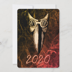 2020 - Jahr der Gesichtsmaske, Plague Doctor maske