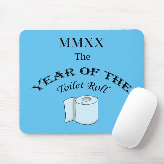 2020 Jahr der Toilettenrollen! Mousepad (Mit Mouse)