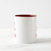 2020 Jahr nach der Hell-Tasse Zweifarbige Tasse (Mittel)