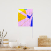 2020 Jahreskalender für Zuhause und Büro. Poster (Küche)