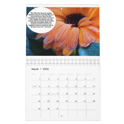 2020 Kalender für Inspiration (Mär 2026)