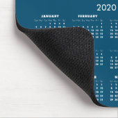 2020 Kalender Ihr Foto Familienname Mousepad (Ecke)