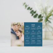 2020 Kalender Ihr Foto Postkarte (Stehend Vorderseite)