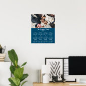 2020 Kalender Ihr Foto und Name Poster (Heimbüro)