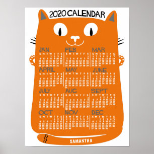 2020 Kalender (siehe Beschreibung für neue Version Poster