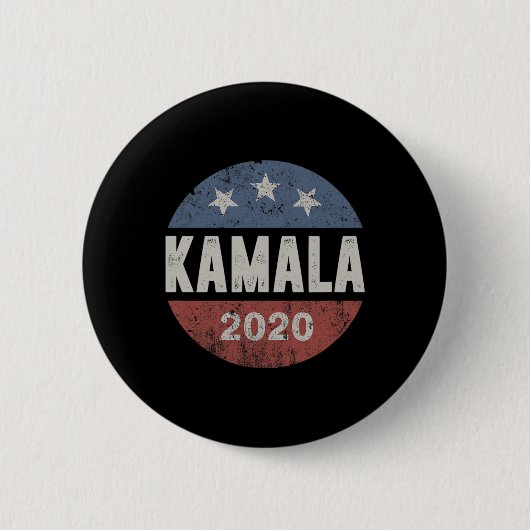 2020 Kamala Harris Vintag Button (Vorderseite)