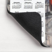 2020 Kardinal Bird Calendar von Janz Mousepad (Ecke)