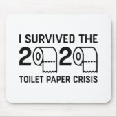 2020 Krise bei Toilettenpapier Mousepad (Vorne)