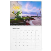 2020 Landschaftlicher Wallenkalender mit erfundene Kalender (Mär 2027)