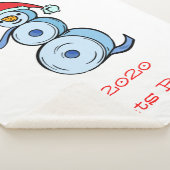 2020 Lasse Roll Toillet Paper Snowman Sherpadecke (3/4)