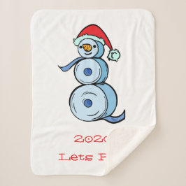 2020 Lasse Roll Toillet Paper Snowman Sherpadecke