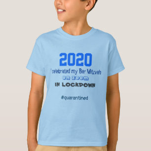 2020 Lockdown Bar Mitzvah Boy T - Shirt