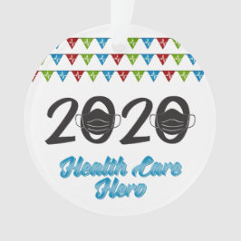 2020 Maske Health Care Hero Year End Ornament